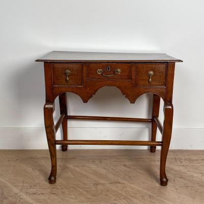 English Georgian Oak Low Boy Circa 1780