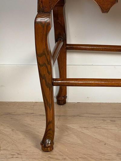 English Georgian Oak Low Boy Circa 1780