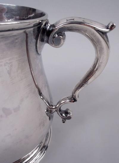English Georgian Sterling Silver Cann 1751