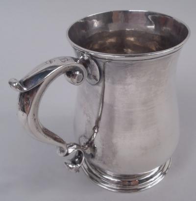 English Georgian Sterling Silver Cann 1751