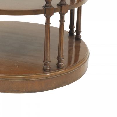 English Georgian Style 3 Tiered End Table