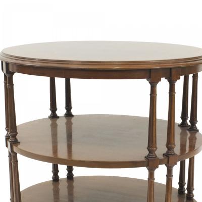 English Georgian Style 3 Tiered End Table