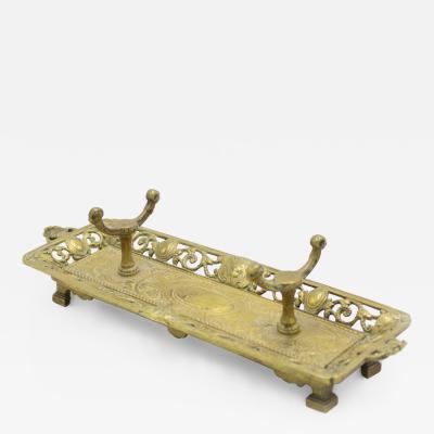 English Georgian Style Bronze Pen Tray