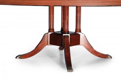 English Georgian Style Monumental Wooden Conference Table