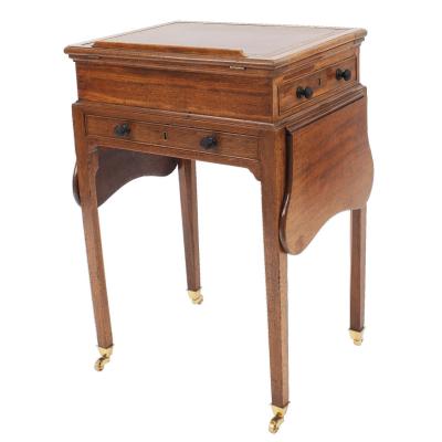 English Georgian Walnut End Table