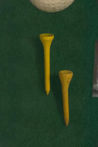 English Golf Display Case Wall Plaque