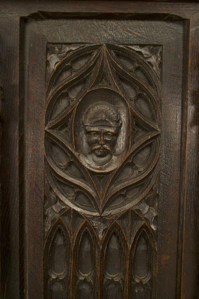 English Gothic Oak Altar