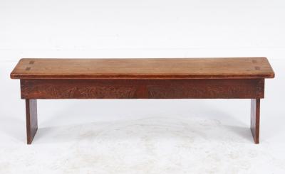 English Hall Bench c 1910