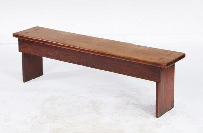 English Hall Bench c 1910