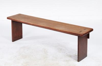 English Hall Bench c 1910