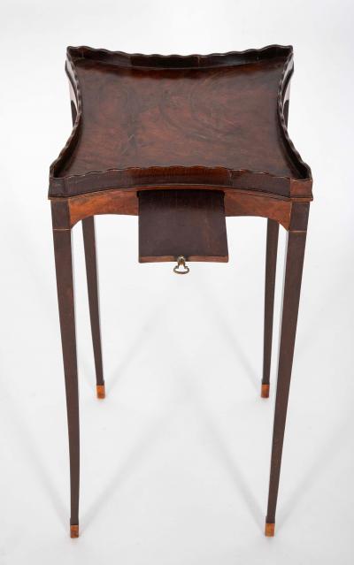 English Incurred George III Tray Top Urn Stand