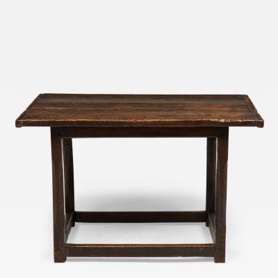 English Jacobean Rectangular Oak Side Table