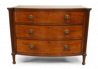 English Late George III Mahogany Chest