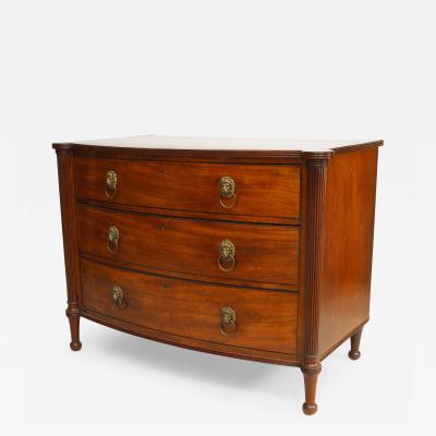 English Late George III Mahogany Chest