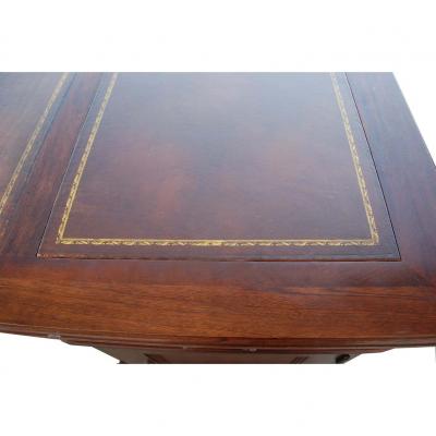 English Leather Top Partner Desk