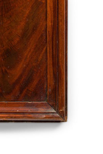 English Mahogany Carved Animal Game Wall Plaque