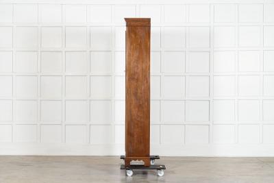 English Mahogany Glazed Bookcase