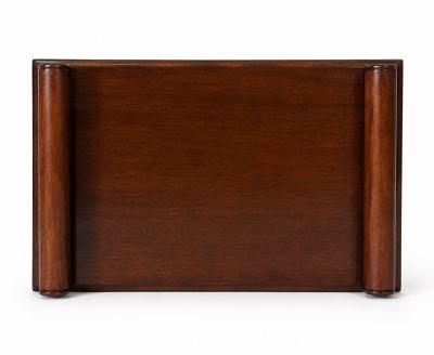 English Mahogany Single Seat Hall Bench circa 1840