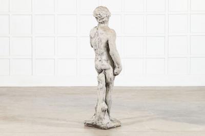 English Michelangelos David Statue