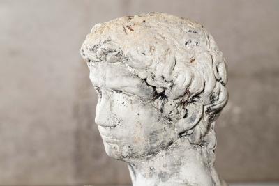 English Michelangelos David Statue