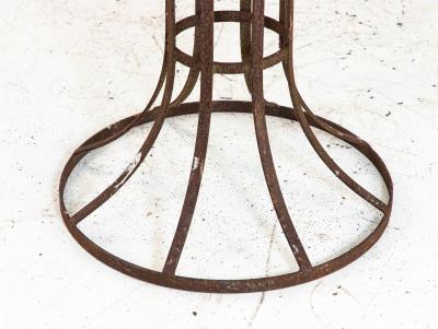 English Mid 20th Century Iron Armillary Sphere on Stand