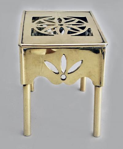 English Miniature Brass Footman