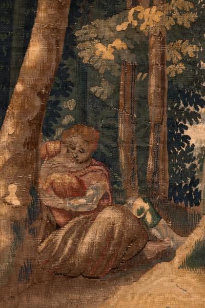 English Mythological Tapestry Mortlake London Late 17th Early 18th Century