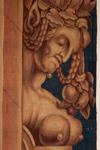 English Mythological Tapestry Mortlake London Late 17th Early 18th Century