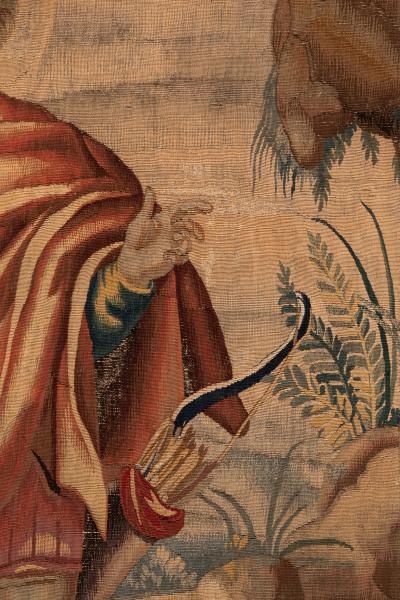 English Mythological Tapestry Mortlake London Late 17th Early 18th Century