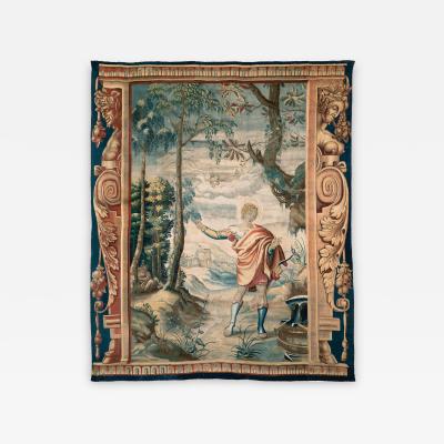 English Mythological Tapestry Mortlake London Late 17th Early 18th Century