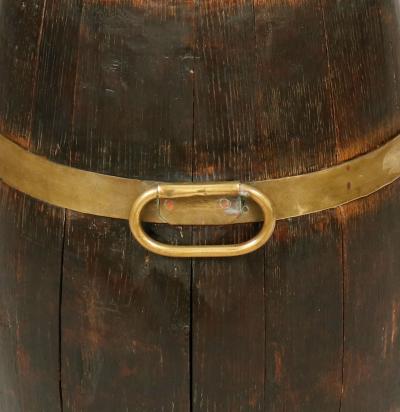 English Oak Barrel Umbrella or Stick Stand