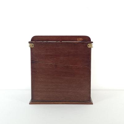 English Oak Cabinet with Hidden Drawer circa 1860