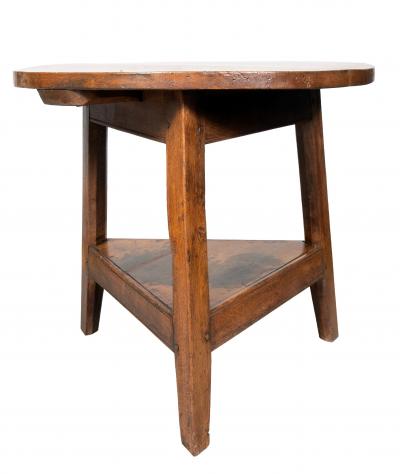 English Oak Cricket Table