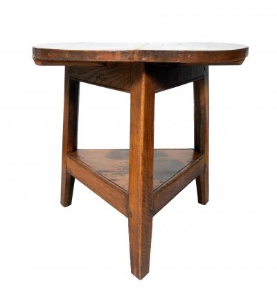 English Oak Cricket Table