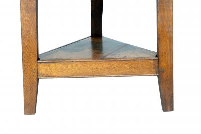 English Oak Cricket Table
