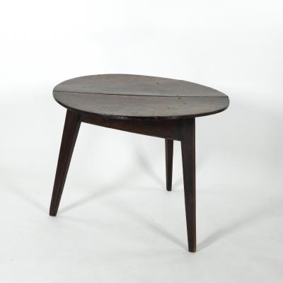 English Oak Cricket Table Circa 1890