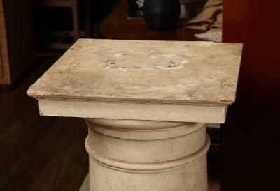 English Painted Pedestal
