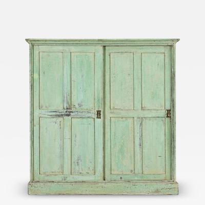 English Painted Pine Larder