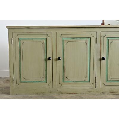 English Pair of 20th Century Painted Sideboards