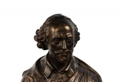 English Plaster Shakespeare Bust