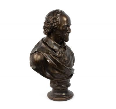 English Plaster Shakespeare Bust