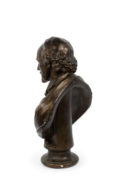 English Plaster Shakespeare Bust