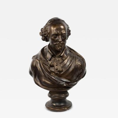 English Plaster Shakespeare Bust