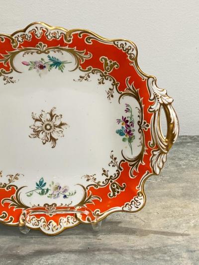 English Porcelain 2 handled Dish