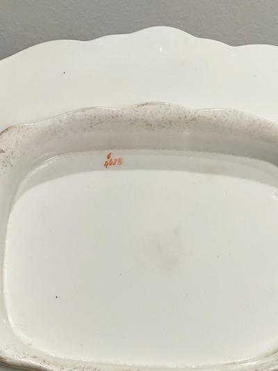 English Porcelain 2 handled Dish