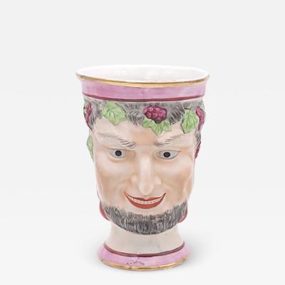 English Porcelain Ware Bacchus Cup Probably Mid 19th Century