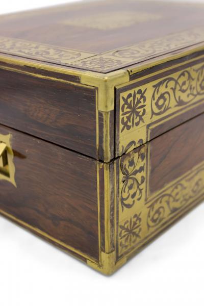 English Recency Rosewood Box