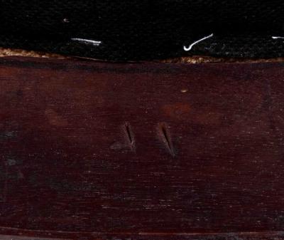 English Regency Caned and Ebonized Mahogany Klismos Chair Althorp circa 1815