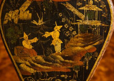 English Regency Chinoiserie Bellows circa 1810