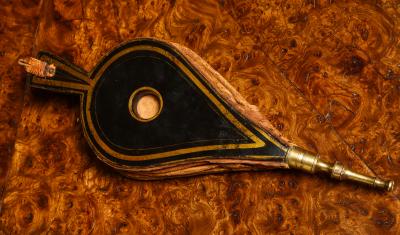 English Regency Chinoiserie Bellows circa 1810